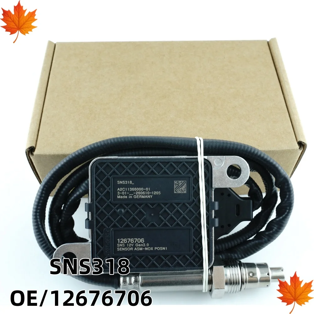 12676706 Nox Nitrogen Oxide Sensor For Chevrolet Silverado GMC Sierra 2500 3500 2017-2019 CHEVROLET GMC 6.6L
