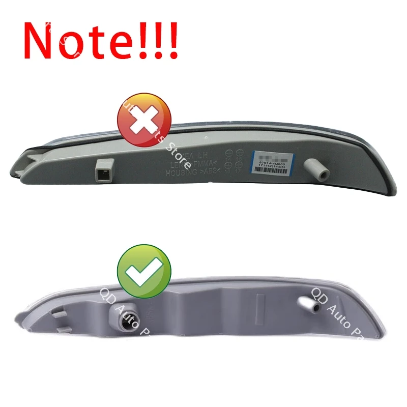 For Hyundai Sonata 8 Hybrid 2011-2014 Side Mirror Light Lamp Rearview Turning Signal Flasher Car Part 876133S000 876233S000