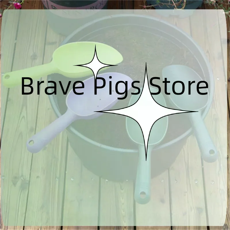 Multifunctional Garden Shovel Plastic Thickened Soil Loosening Shovel With Scale Durable Plant Shovel Flower Vegetables Planting
