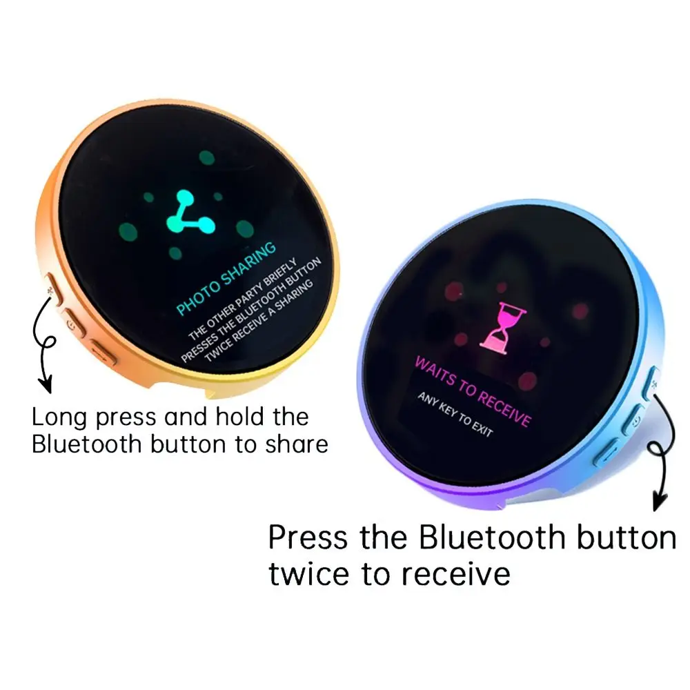 Smart Bluetooth Electronic Display Badge App Control 3s Video Anime E-Badge Changing Images Two-Dimensional