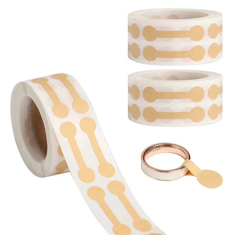 500 قطعة تسميات المجوهرات ذاتية اللصق الأسعار الدمبل العلامات قلادة حلقة تسميات ورقة مجوهرات اكسسوارات لتقوم بها بنفسك أداة العرض #3