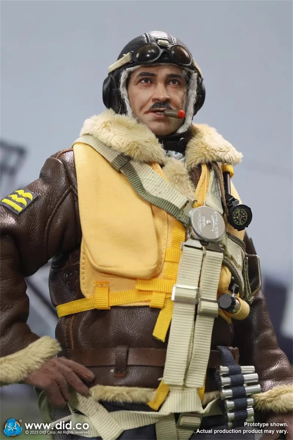 DID D80165 Scale 1/6 WWII Series Soldier Action Garand Full Set Moveable Action Figure with 2 Head Gift For Fans Collect