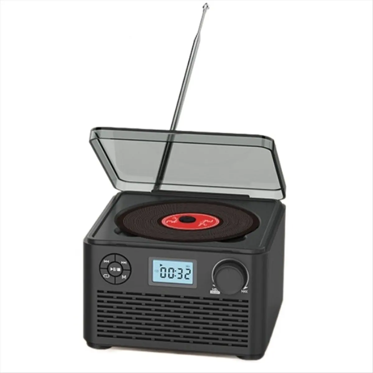 ★♠♥Y519A Hot Sale-Portable Cd Player with Speakers and Bluetooth Small Rechargeable CD with USB Mp3 and FM Radio