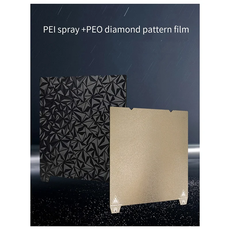 

Панель печати Hot Bed 310X315 мм Распыление Pei + объединительная пластина пленки Pueo для принтера K1 Max