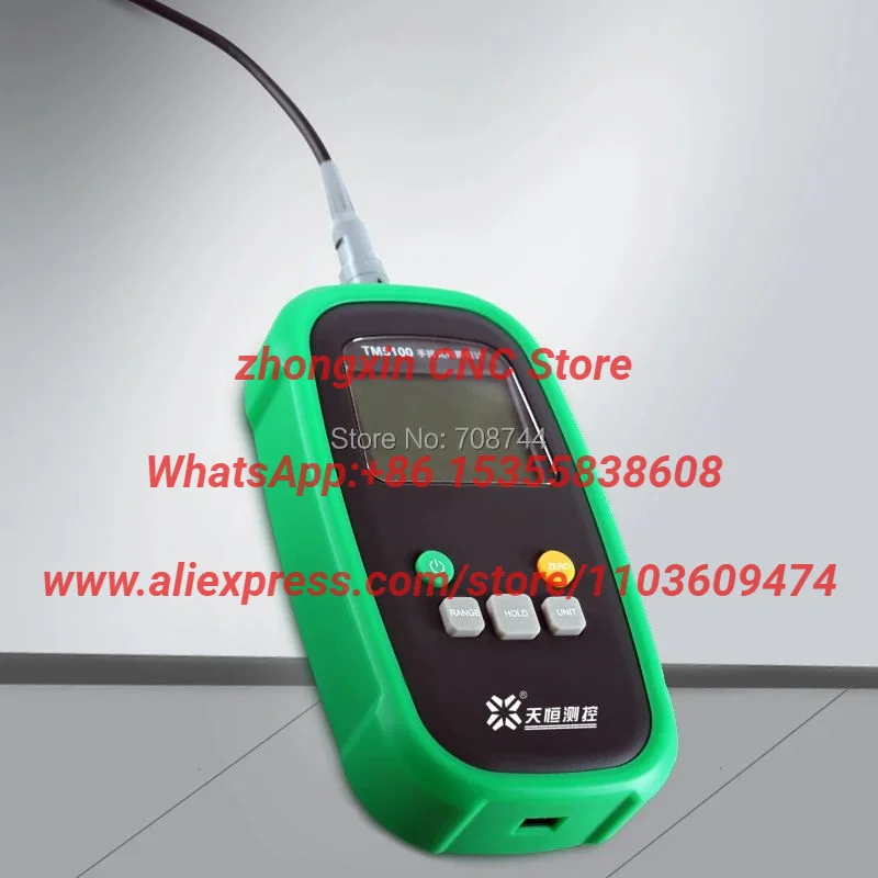 Handheld Digital Permanent Magnet Gauss Meter Tesla Meter Magnetic Flux Meter Surface Magnetic Field Measuring Instrument TM5100