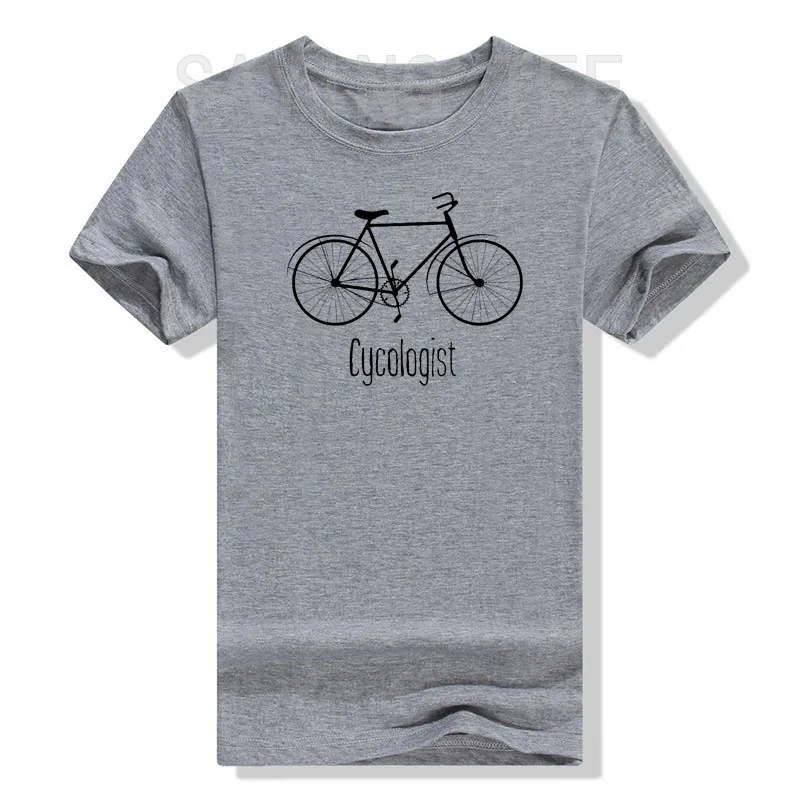 Mens Cycologist Funny Psychology Biking Cyclist Novelty Sarcasm Graphic T Shirt Funny Bike Rider Graphic Tee Tops Racing Outfits