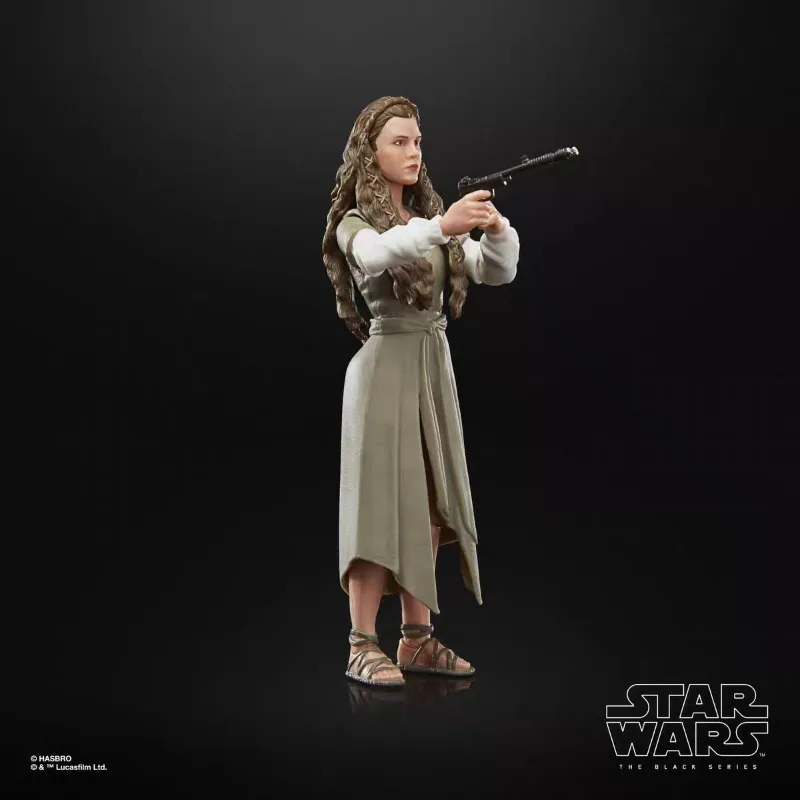 Original Hasbro Star Wars The Black Series RETURN OF THE JEDI PRINCESS LEIA(EWOK VILLAGE) Action Toy Figure Model Collection