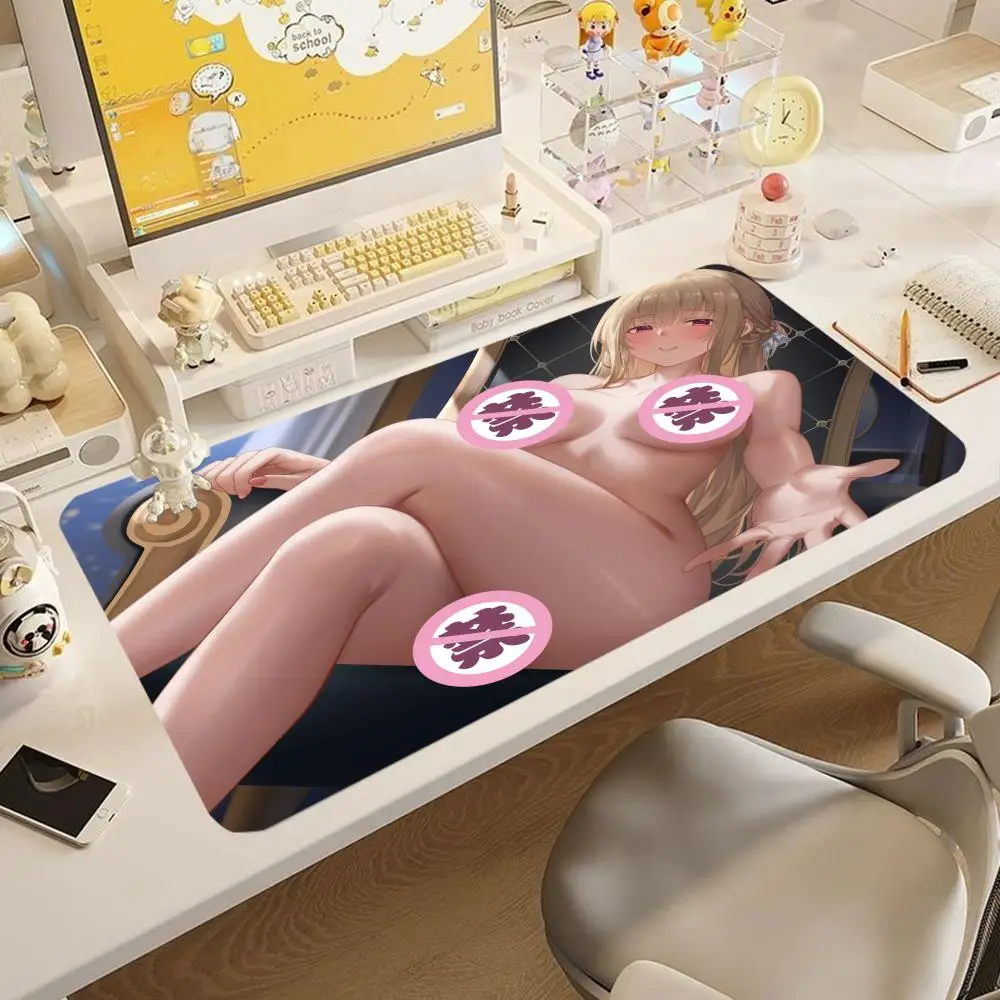 

Коврик для мыши в стиле аниме, сексуальный негабаритный коврик для мыши на заказ для девочек, коврик для мыши в стиле хитай, игровой настольный коврик для мальчиков, киберспортивное творчество