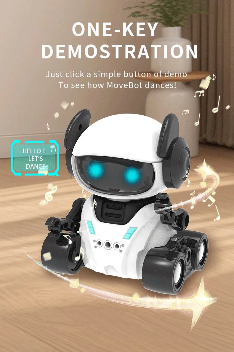 Новейшая игрушка-робот с управлением жестами 2025 года.