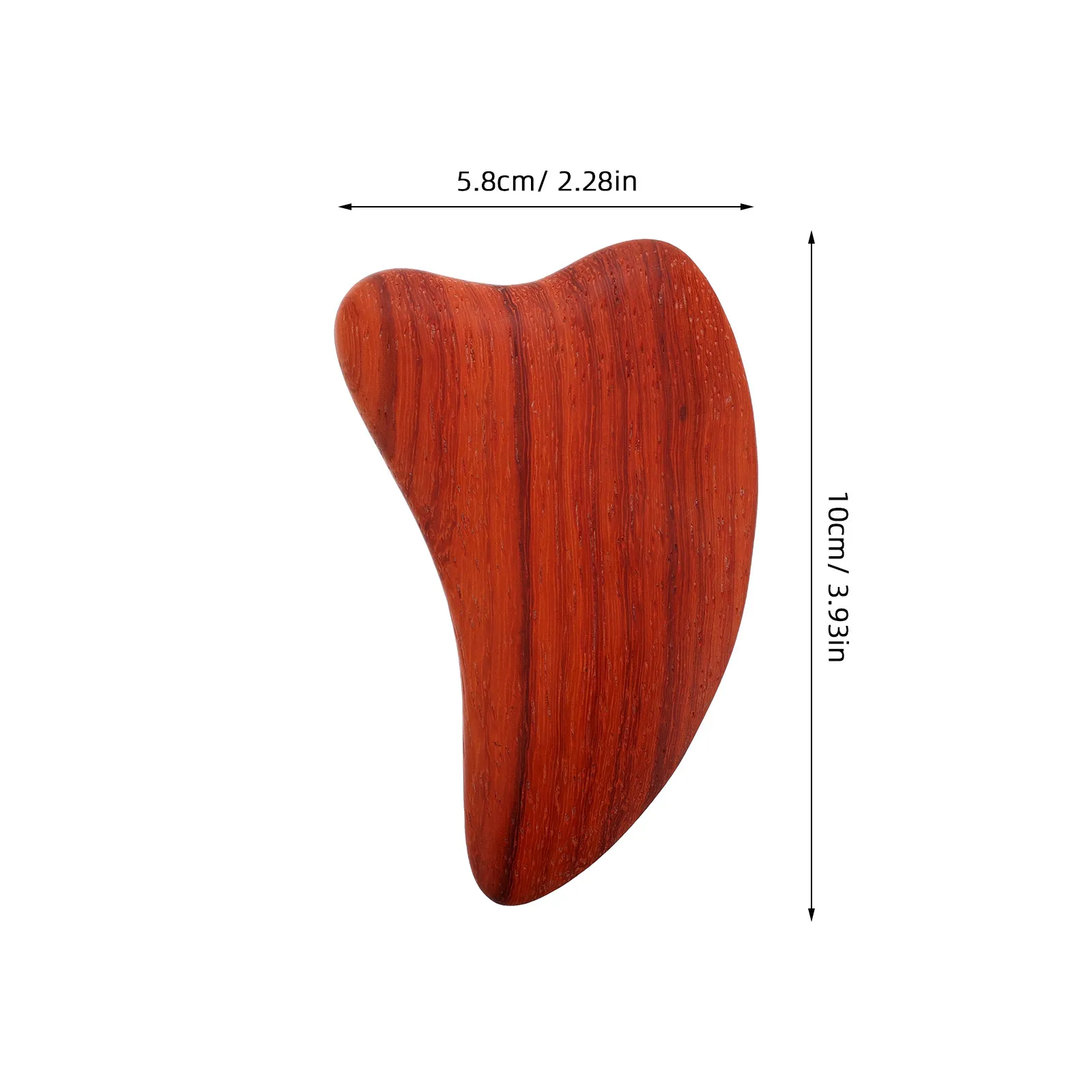 Heart Shaped Wooden Gua Sha Board Natural Wood Massage Plate Body Face Neck Scraping Tool Back Leg Arm Circulation Massager