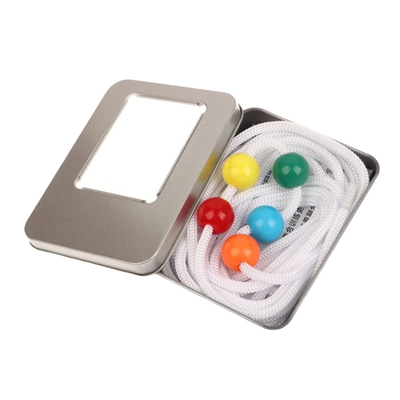 

Hot Sale Sports Eye Sight Train Five Beads Brock String Vision Convergence Insufficiency Training Tool Target Pointing Practice