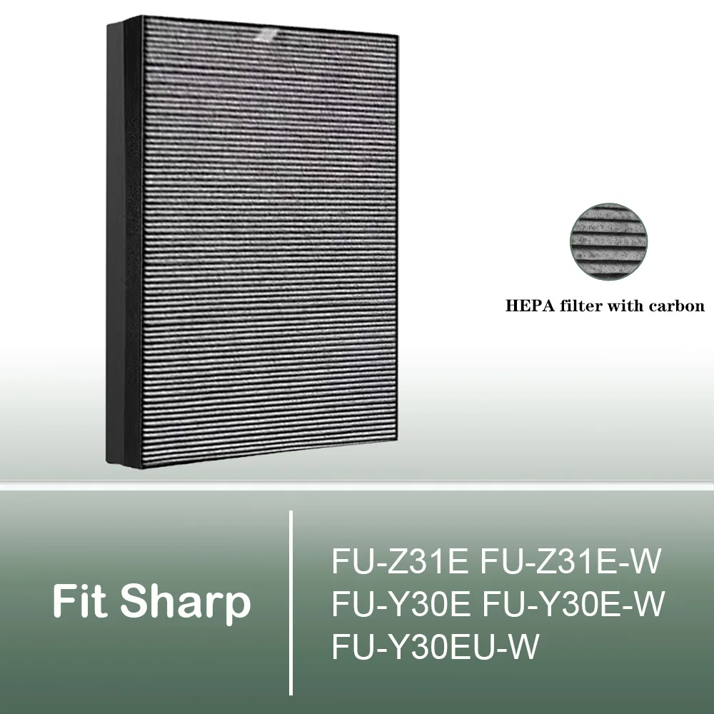 

FZ-Y30SFE Replacement Deodorizing filter for Model FU-Z31E FU-Z31E-W FU-Y30E FU-Y30E-W FU-Y30EU-W Sharp Air Purifier