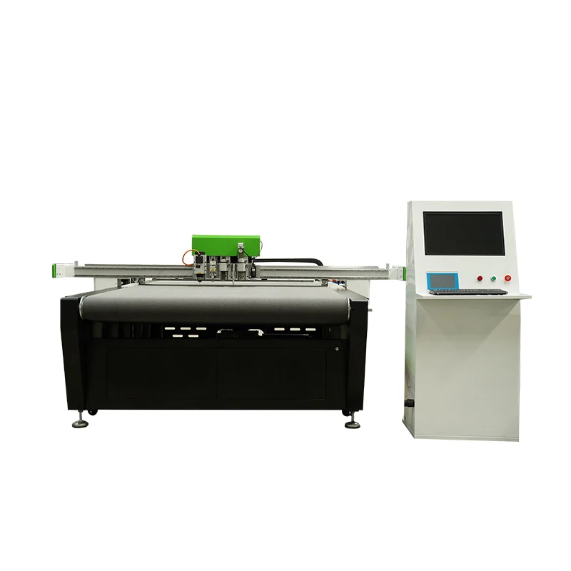 CCD Camera digital cutter carton contour cnc cutter automated label carton digital plotter flatbed die cutter with factory sale