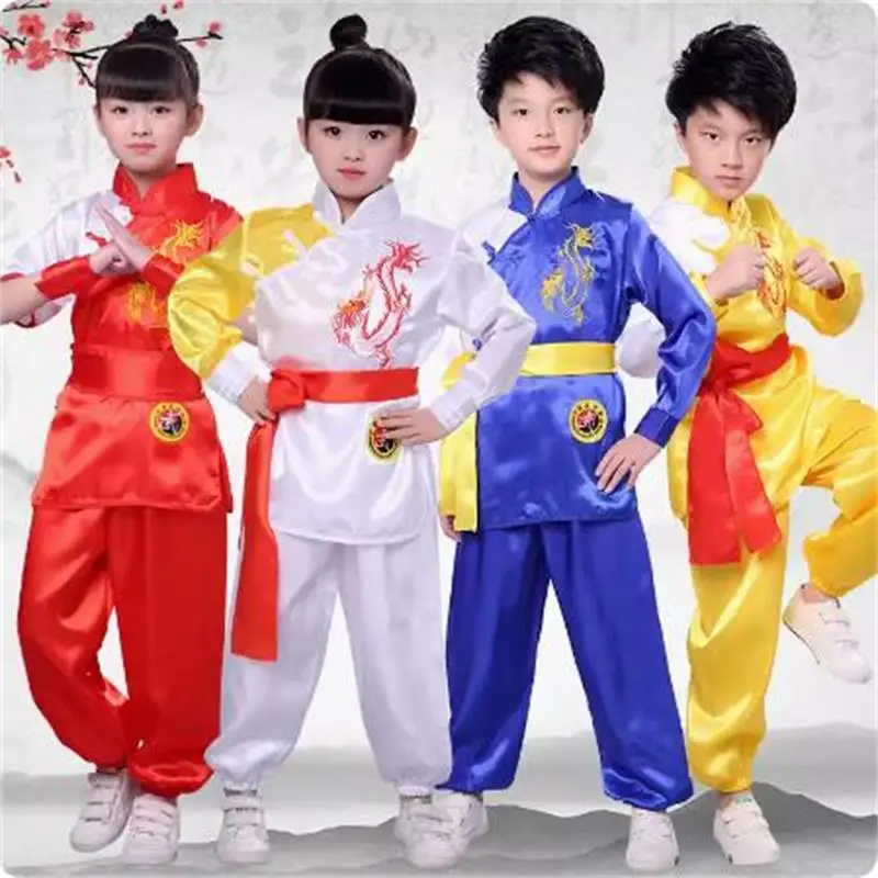

Костюм кунг-фу с коротким рукавом для мальчиков и девочек