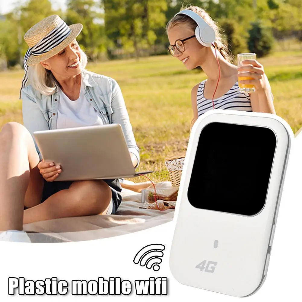 4G LTE WiFi Router Modem Portable Wireless Router Wide Mobile Display With Coverage Card SIM Pocket Hotspot Router WiFi Wir F2K5