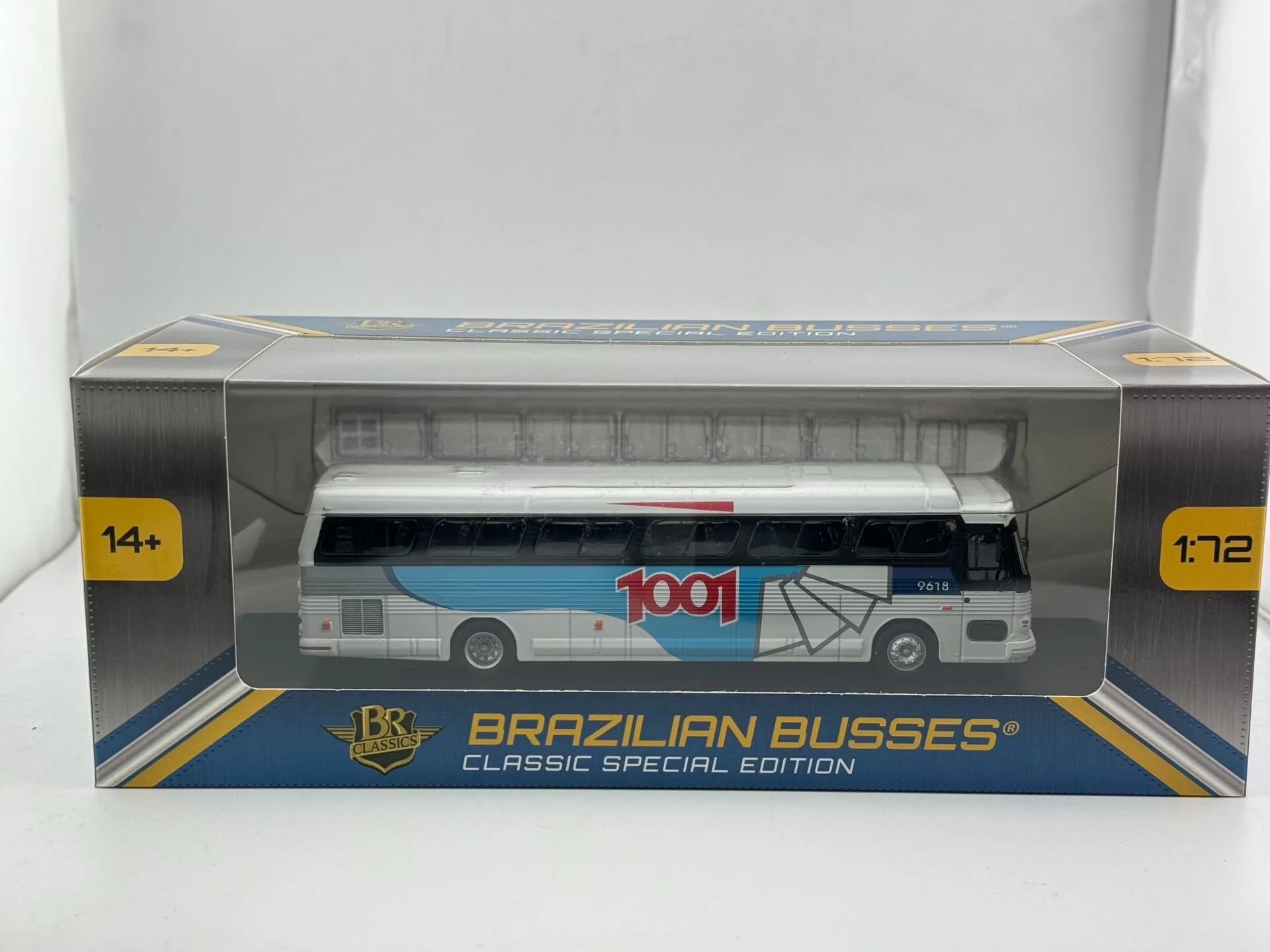 Diecast Brazilian Classics 1/72 Bus Car Model