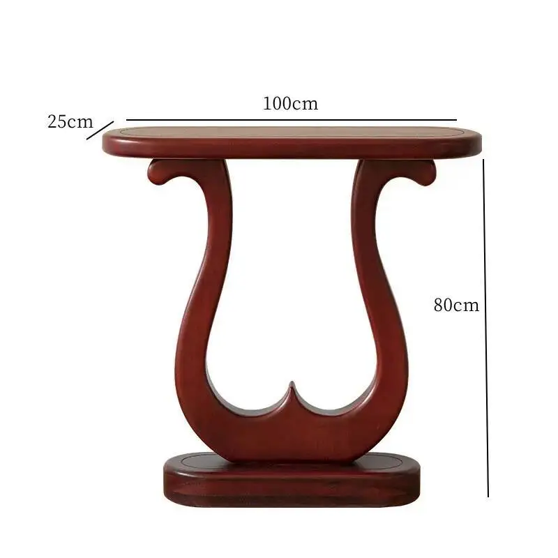 

Table Salon Corner Wood Modern Hallway Entryway Luxury Console Table Nordic Unique Tisch Wohnzimmer Living Room Furniture