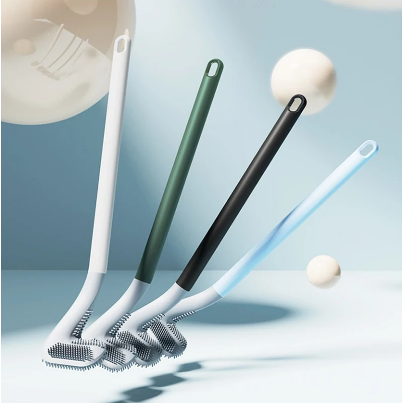 Golf Toilet Brushes 360° Deep Cleaning Quick Dryin (Free Send Hook)