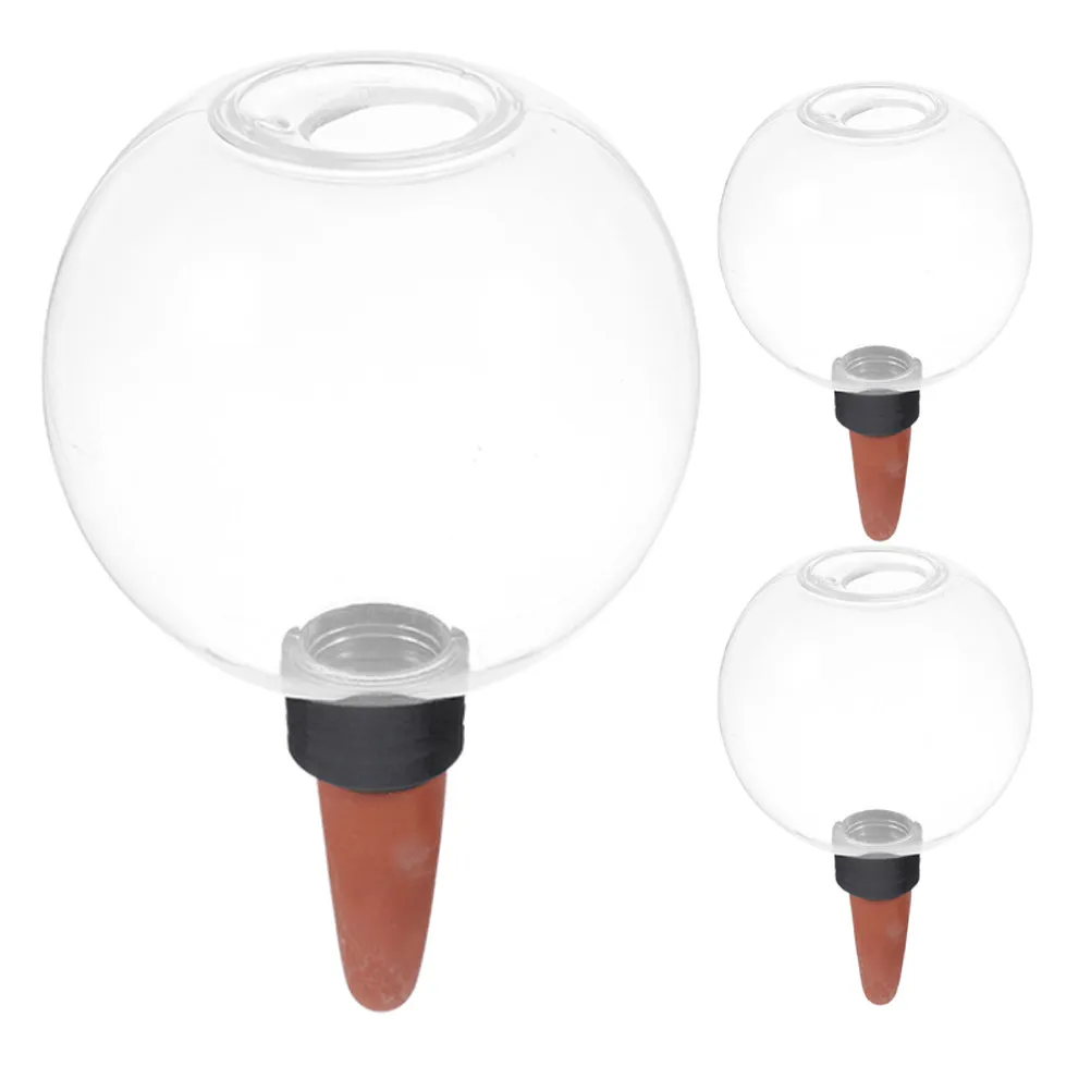 Juego de 3 Globos de Riego para Plantas, Sistema de Riego por Goteo, Fácil de Usar, Globos de Riego para Plantas de Interior y Exterior, Globos de Agua para Jardín