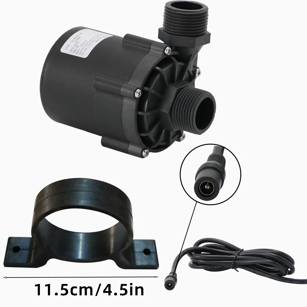 

JT-55B6 DC12V 24V 7M 1500L/H Solar Brushless Motor Water Circulation Water Pump
