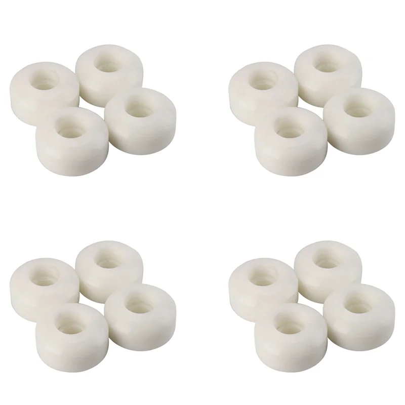 

Y67A-16 шт. колеса для скейтборда, упругие колеса из искусственной кожи 52 мм х 32 мм для скейтборда, колеса для скейтборда