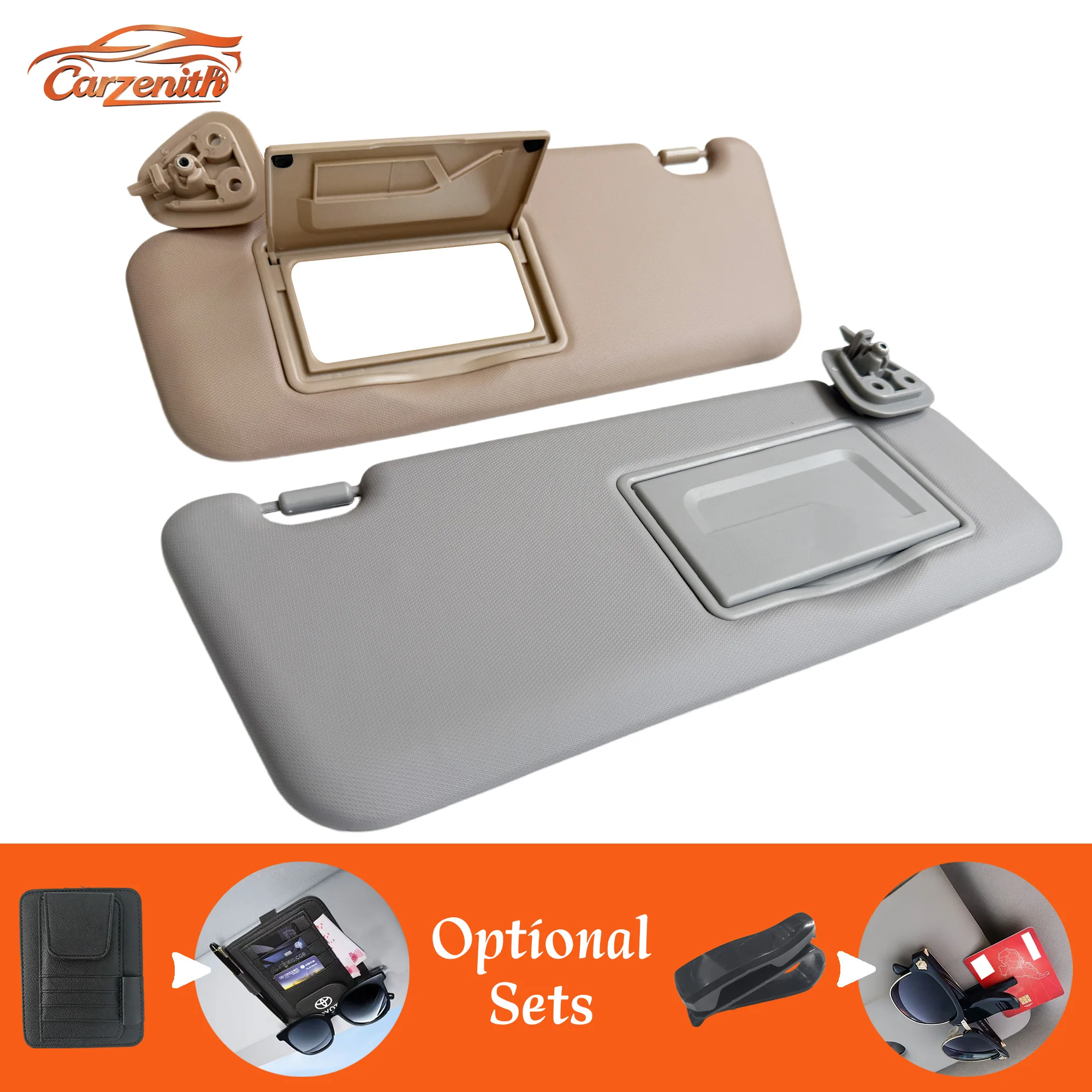 Carzenith Car Sun Visor For Hyundai I30 FD CW I30CW 2007 2008 2009 2010 2011 Tourer Hatchback Driver Passenger Side Sunvisor
