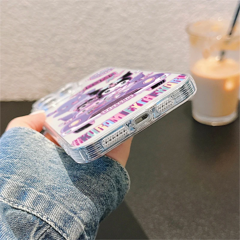 Funda transparente de dibujos animados Kawaii Kuromi para Xiaomi Poco X4 GT X4 M3 X3 Pro X5 X3 NFC