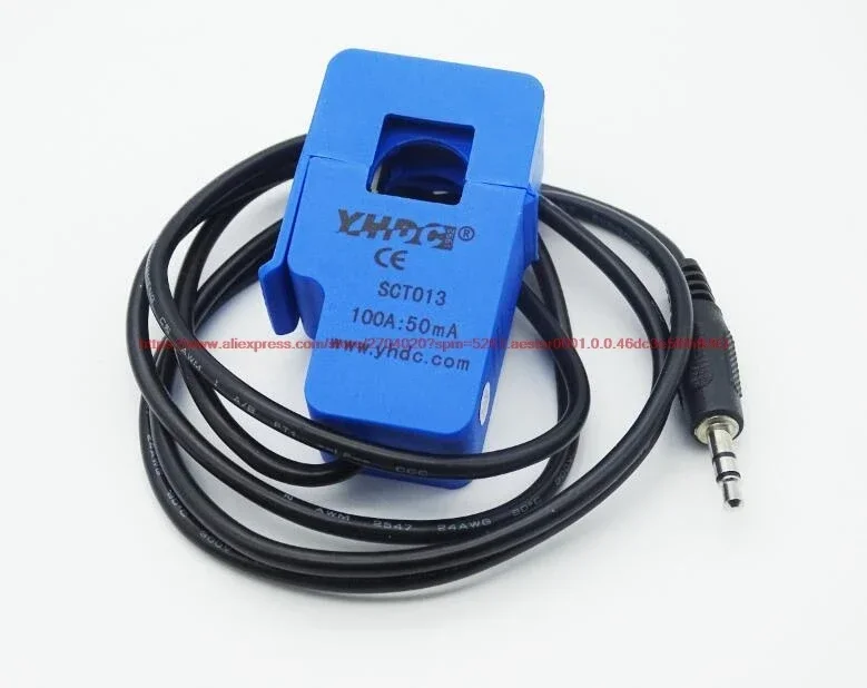 

Трансформатор тока SCT-013-000 YHDC 100A (открыто-закрытое соединение) SCT013000