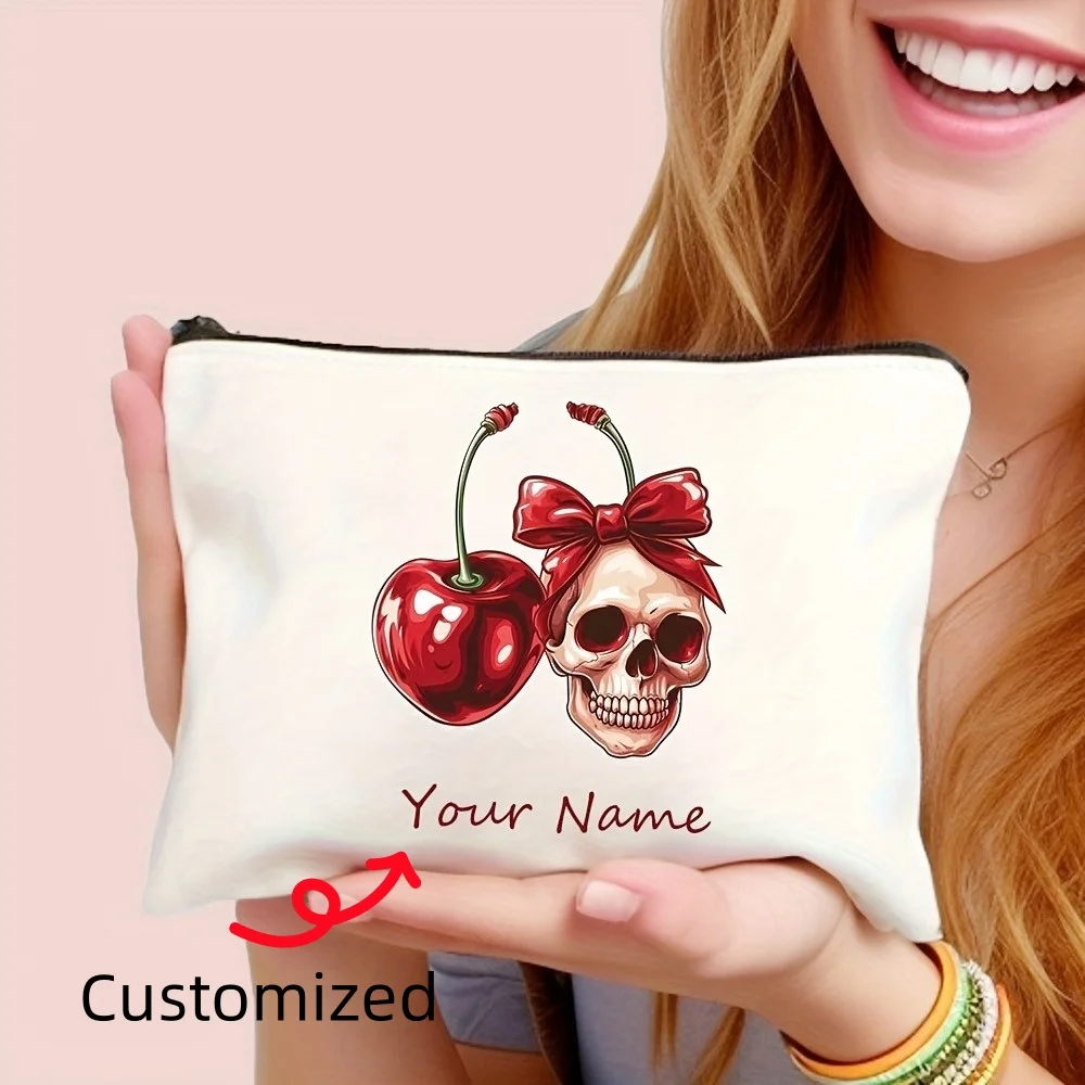 Customize your name. Makeup bag. Storage bag. Wallet. Signature pen bag. Personalized coin bag. Ladies beauty box.