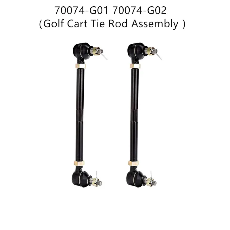 EZGO TXT Tie Rod Assembly | Golf Cart Tie Rod Assembly for 1994½-2001 TXT Replaces Whole Assembly OEM#70074-G01 70074-G02