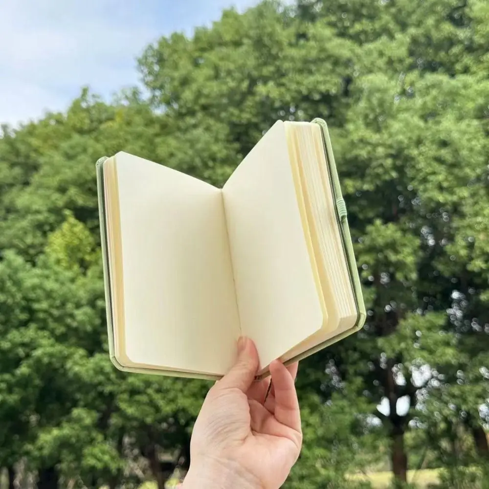 สมุดโน้ตเปล่าขนาด A5 80 แผ่น สีเขียวมิ้นท์ ลายผีเสื้อ สมุดบันทึกนักเรียน สมุดวาดภาพ สมุดบันทึกประจำวัน สมุดวางแผนรายวัน เครื่องเขียน