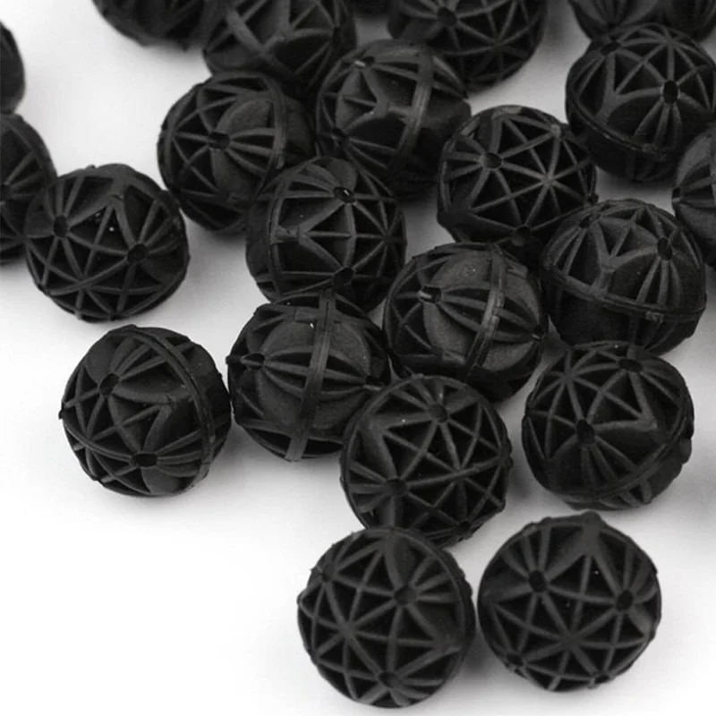 20Pcs Aquarium Pond Bio Balls 16mm Fish Tank Filter Media Marine Sum(16mm) Water Quality Stabilizer