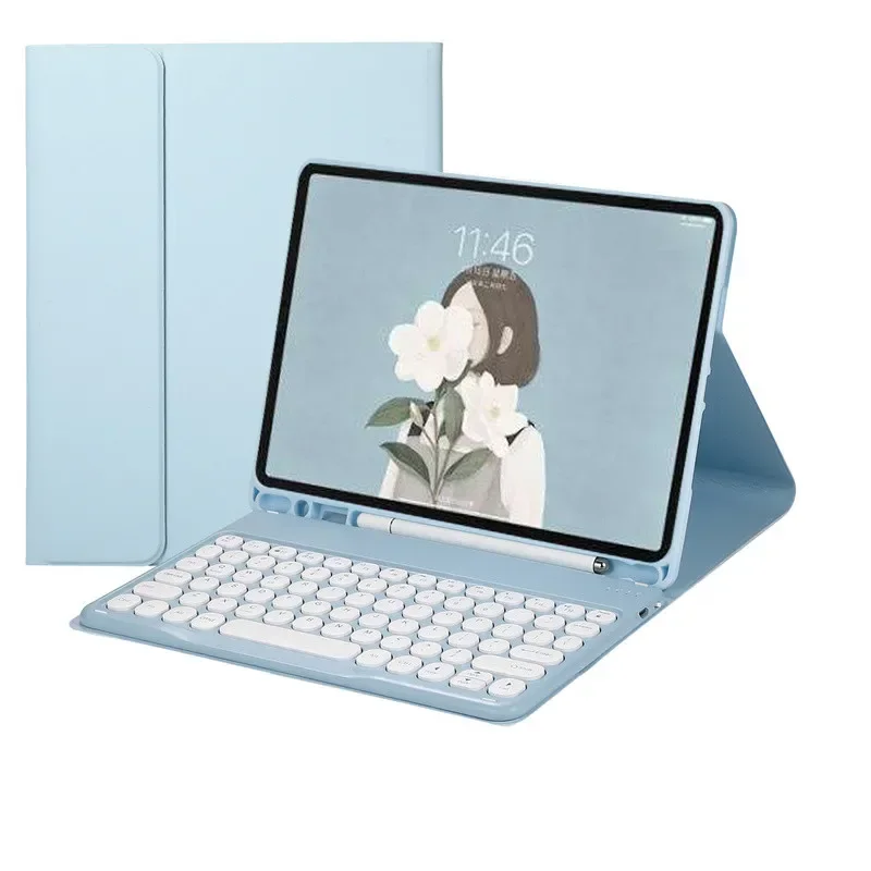 

Чехол с магнитной клавиатурой для Apple iPad Air 13 дюймов 2025 M3 Чехол с клавиатурой Funda для iPad Air 13 дюймов 2024 M2 Чехол для планшета Teclado