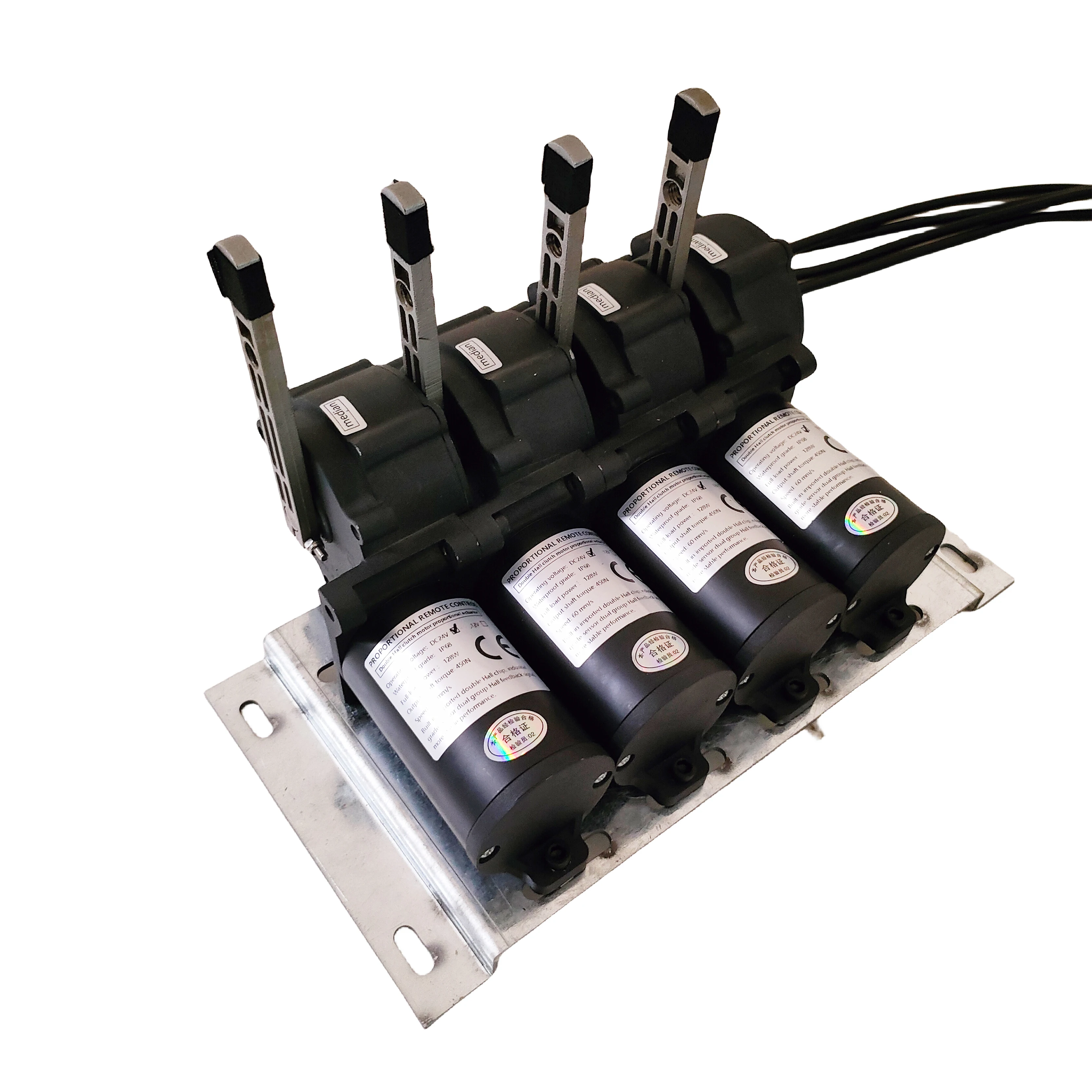 

Good Price Black Clutch Motor Hydraulic Joysticks Wireless Remote Control for Crane