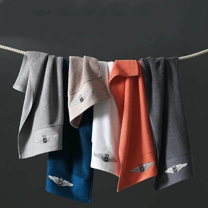 High-end Towel Pure Cotton Face Wash Household 2024 New Men's Cotton Women's Bath Special Absorbent Comfortable And Non-shedding