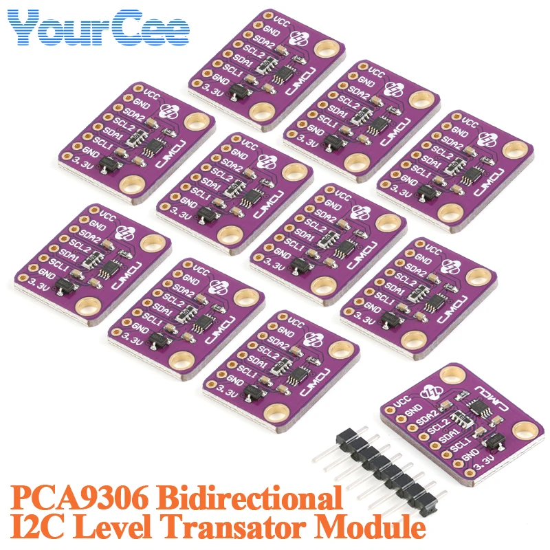 10 szt./1 szt. PCA9306 Dwukierunkowy Translator Poziomów I2C IIC SMBus Moduł Konwersji Poziomów Napięcia CJMCU-9306