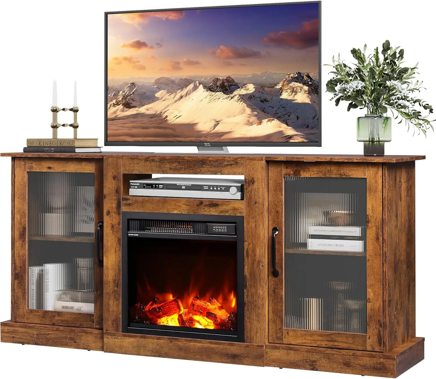 Fireplace TV Stand for 65