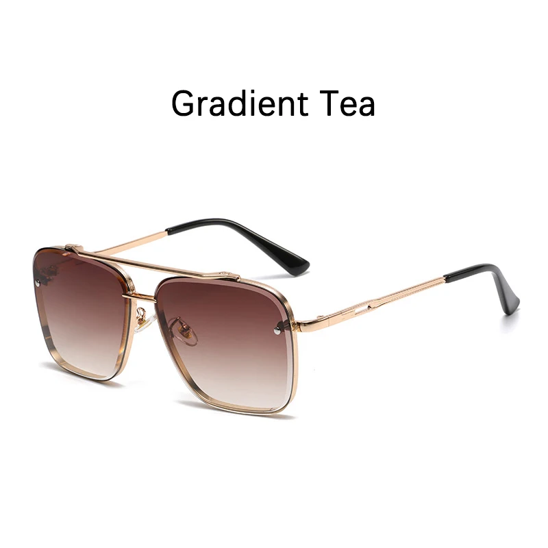 Vintage Women\'s Square Sunglasses America Luxury Brand Anti-Glare Driving Sun Eyewears Classic Shades Fishing Sun Glasses UV400