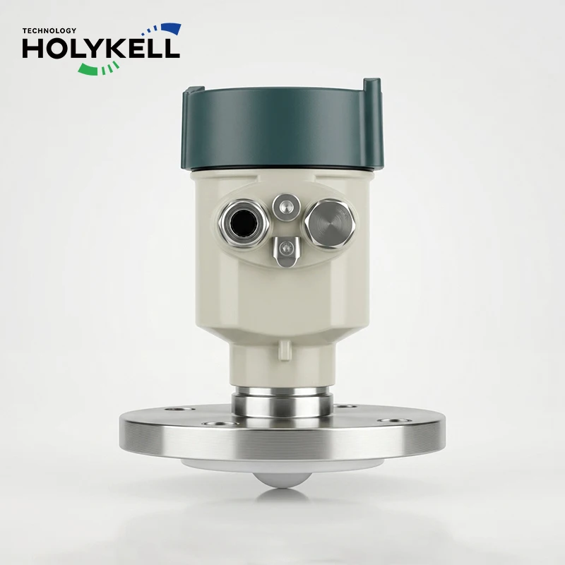 Holykell 80GHz FMCW Non-contact Level Transmitter 120m Long Range for Strong Dust and Steam Tanks