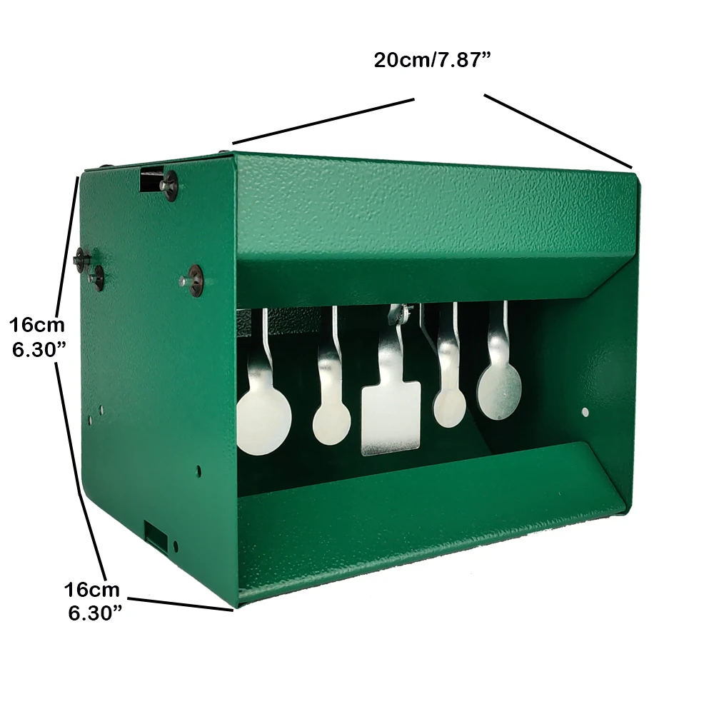 Cible et piège à granulés pour pistolet à air/également pour Paintball Airsoft/amélioration des compétences tactiques de tir de chasse/extérieur et