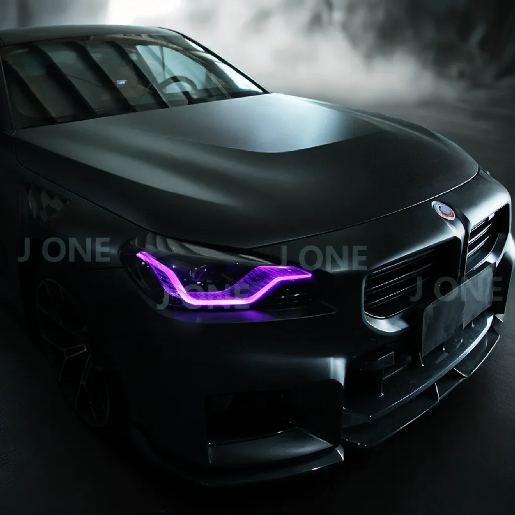 For BMW 2 Series M2 2021-up G42 G87 220 225 230: RGB DRL Module, Full Spectrum DRL with Phone App Control & Customizable Modes