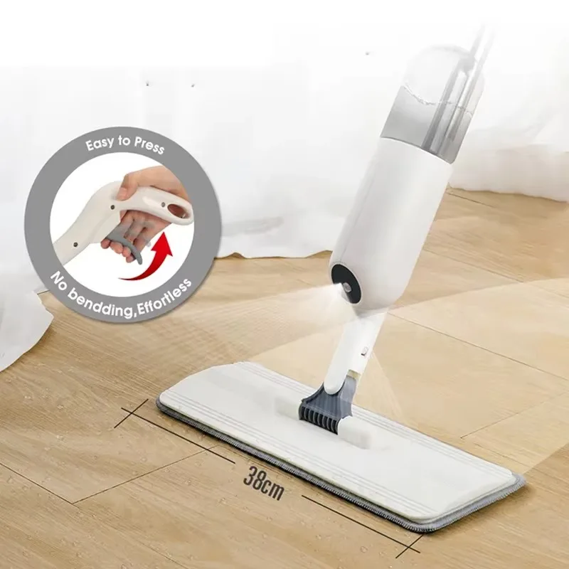 

Rotary sweeper cleaning microfiber magic spray plate mop