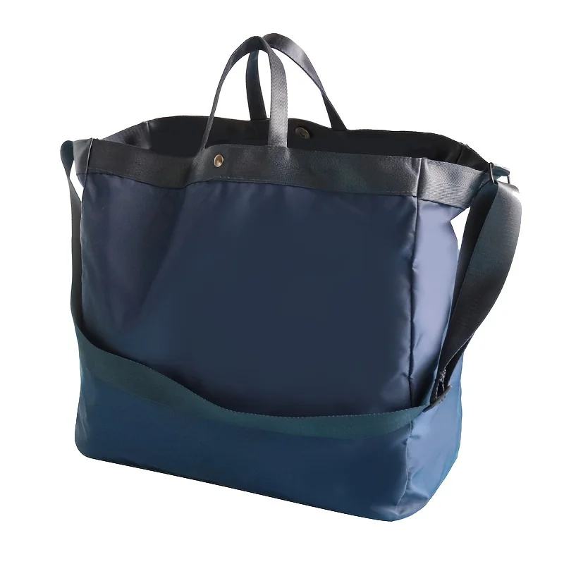 Modische Damen-Tragetasche, wasserdichtes Nylon, vielseitig und schick, langlebig und geräumig mit Doppelgriff – Detail 4