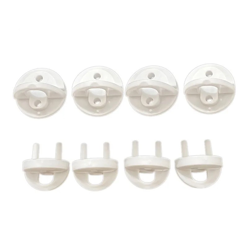 Capa protetora francesa Standard Baby Safety Socket, Proteção de proteção elétrica, Crianças Anti protetores de choque elétrico, 10Pcs