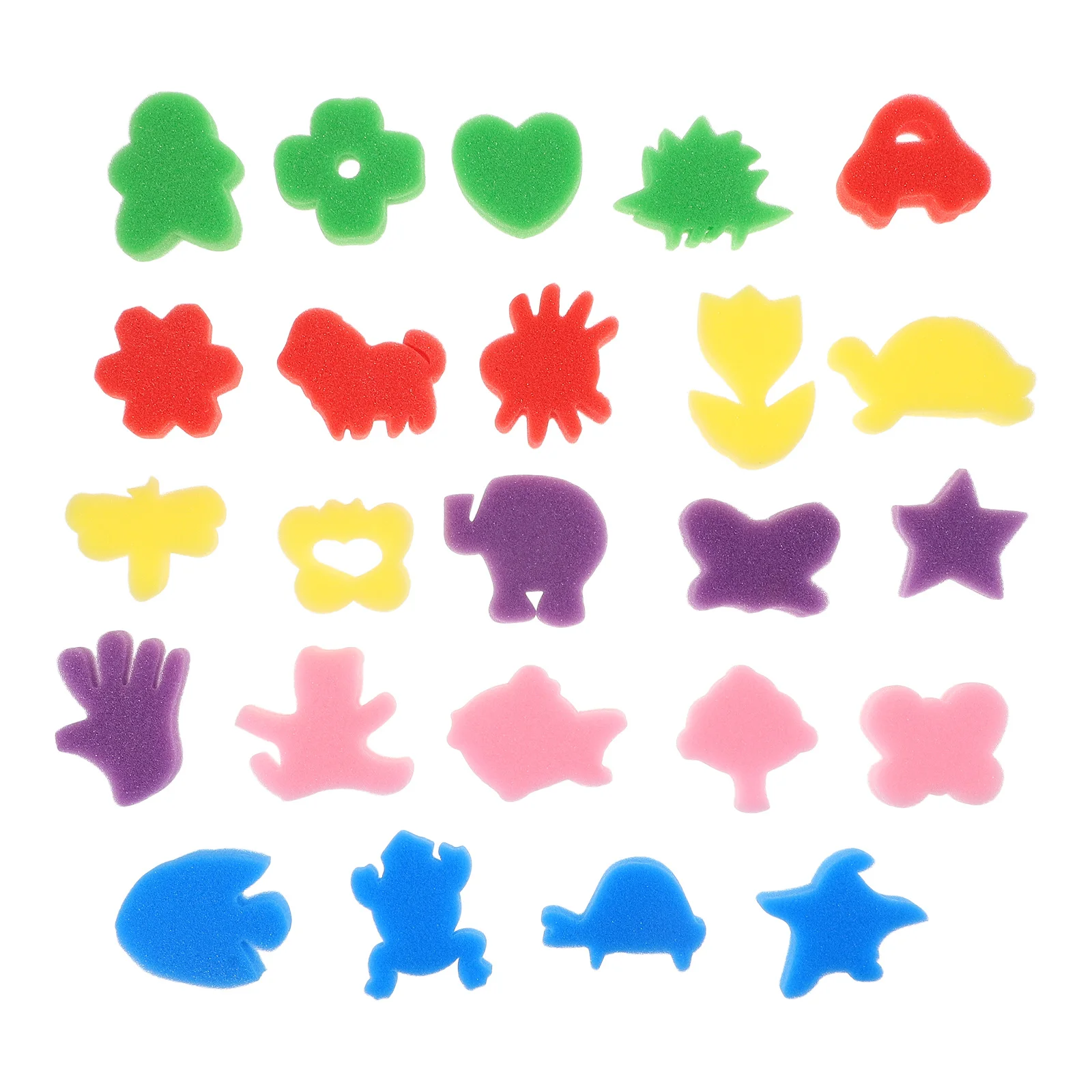 48 pçs blocos de pintura escova bem feita para pintura extra leve absorvente para projetos de arte de parede diy escova de esponja