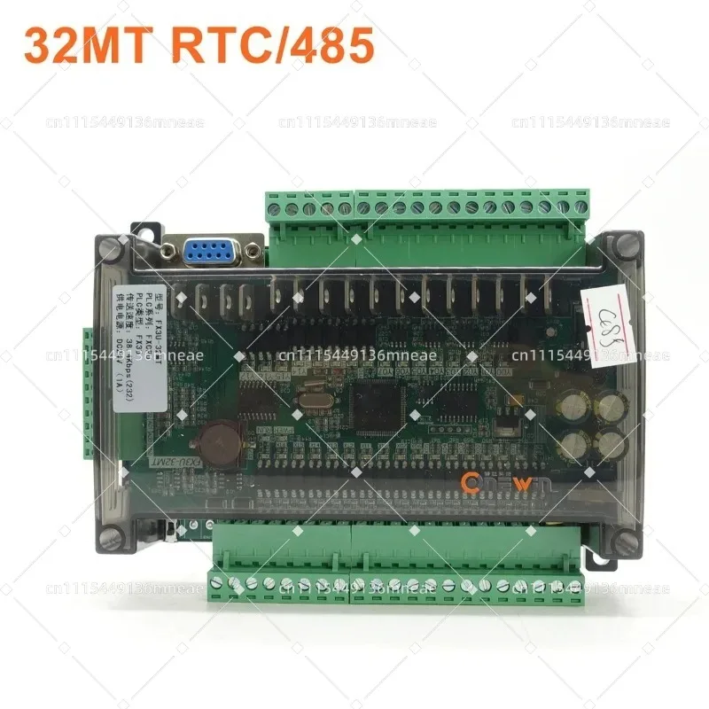 Industrial Programmable Logic Control Board, 6AD 2DA Analog Input Output, Relay Output, RTC RS485 CAN Bus Communication