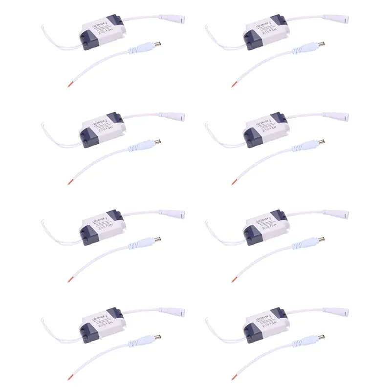 HRBAJ-8X LED Transformer - Constant Transformer 4-7W LED Driver Power Supply Transformer DC12-24V Durable