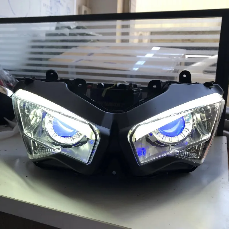Premium LED Nina 400 2018-2023, Modified LED Devil Eye  Headlight Assembly