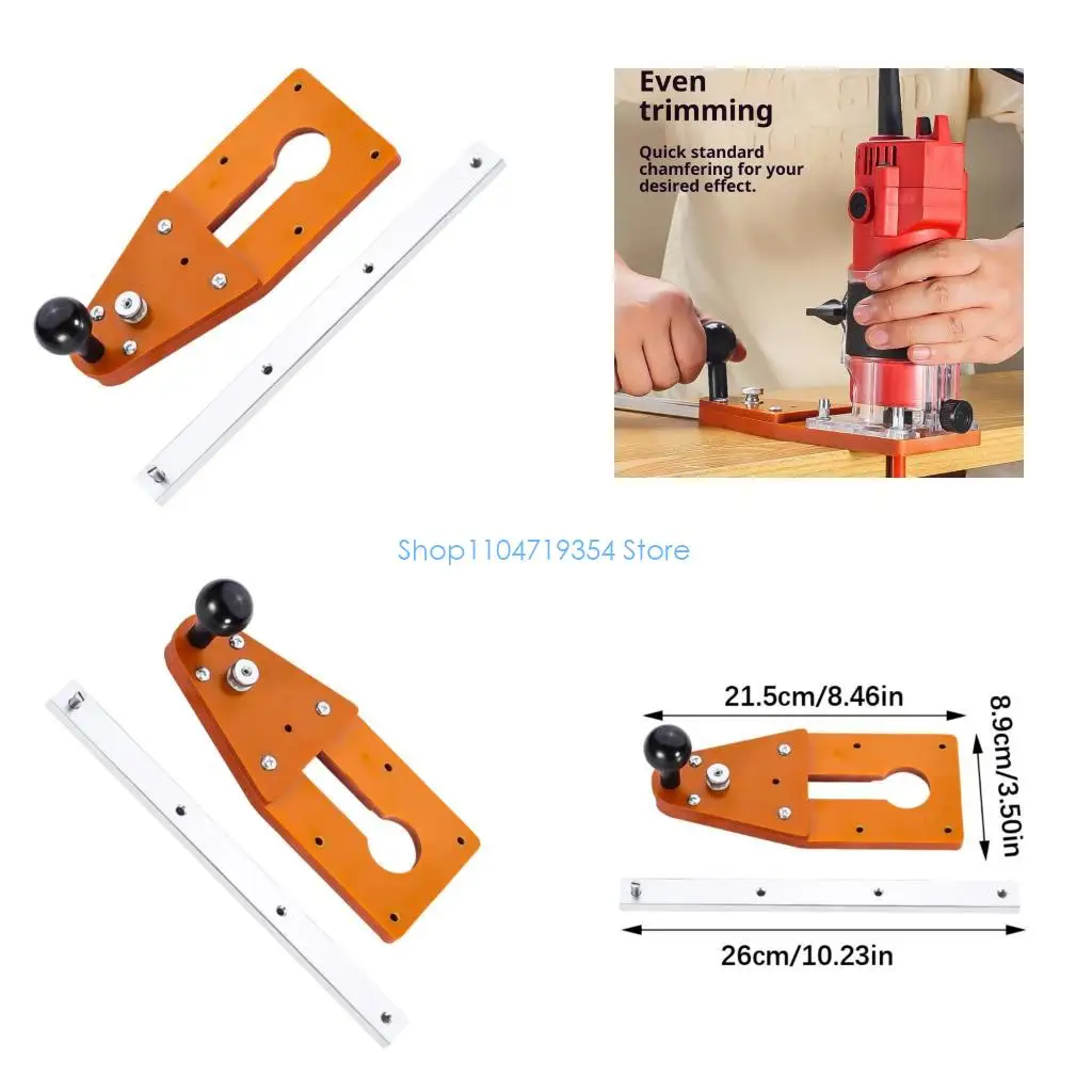 0XLD Functional Woodworking Router Attachment With Rapid Positioning System And Enhancing Stability
