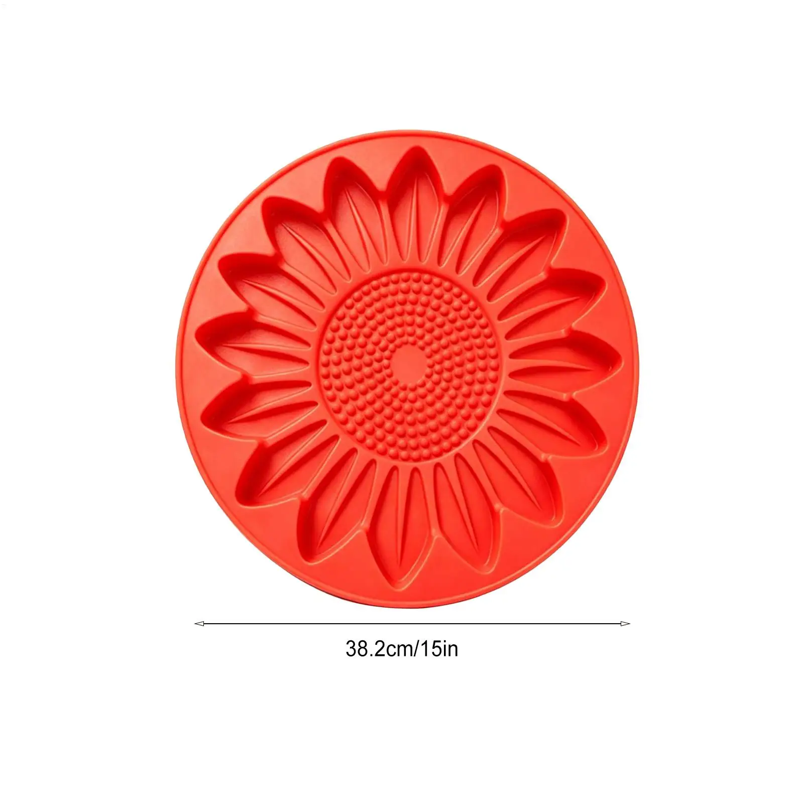 Zementformen, Silikonformen für Trittsteine, für Beton, einfache Entformung, Sonnenblumen-Betonform für Außenlandschaft, Rasen, Terrasse – Detail 10
